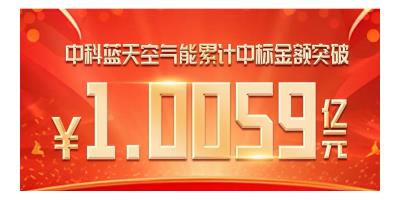 中科蓝天空气能热泵技术助力东北清洁能源转型，累计中标金额突破1.0059亿元